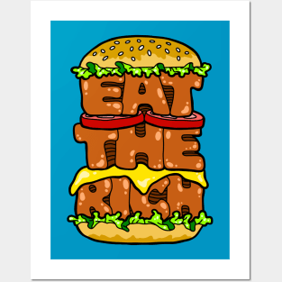 Eat The Rich Posters and Art